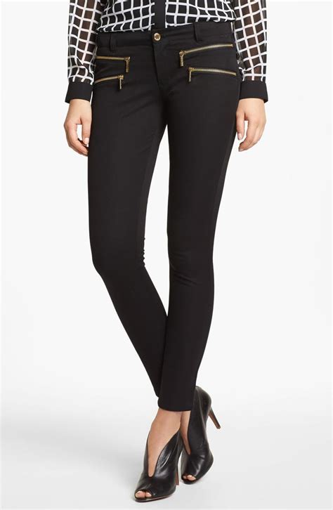 michael michael kors stretch-twill skinny pants|Michael Kors pants size chart.